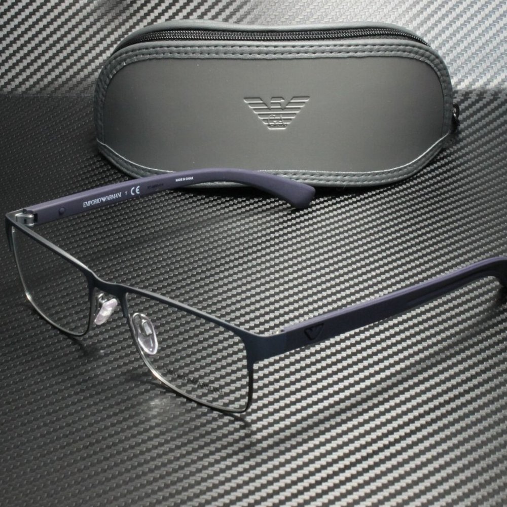 Emporio Armani Men's Blue Rubber Eyeglasses!
